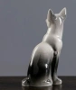 Статуэтка фарфоровая кошка тайка сиам 10см 3275862